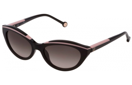 Lunettes de soleil - Carolina Herrera - SHE833 - 0700  SHINY BLACK // GREEN POWDER GRADIENT