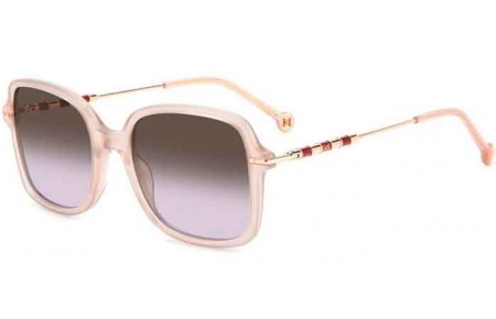 Sunglasses - Carolina Herrera - HER 0101/S - FWM (QR) NUDE // BROWN VIOLET GRADIENT