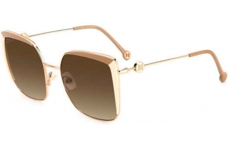 Sunglasses - Carolina Herrera - HER 0111/S - T53 (HA) BEIGE IVORY // BROWN GRADIENT