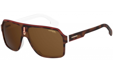 Gafas de Sol - Carrera - CARRERA 1001/S - C9K (SP) HAVANA WHITE // BRONZE POLARIZED