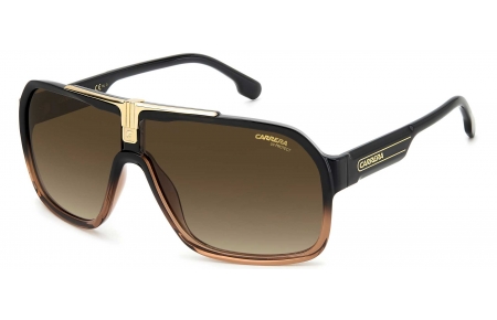 Gafas de Sol - Carrera - CARRERA 1014/S - R60 (HA) BLACK BROWN // BROWN GRADIENT