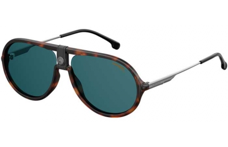 Gafas de Sol - Carrera - CARRERA 1020/S - 086 (KU) DARK HAVANA // BLUE GREY