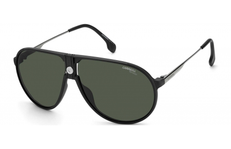 Gafas de Sol - Carrera - CARRERA 1034/S - 003 (UC) MATTE BLACK // GREEN POLARIZED