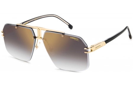 Gafas de Sol - Carrera - CARRERA 1054/S - RHL (FQ) GOLD BLACK // GREY GRADIENT GOLD MIRROR