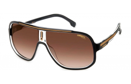 Gafas de Sol - Carrera - CARRERA 1058/S - 2M2 (HA) BLACK GOLD // BROWN GRADIENT