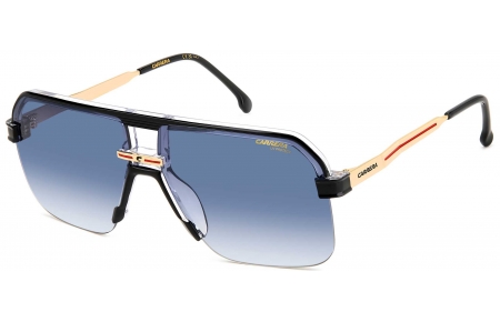 Gafas de Sol - Carrera - CARRERA 1066/S - 7C5 (08) BLACK CRYSTAL // DARK BLUE GRADIENT