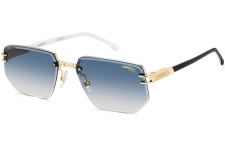 Gafas de Sol - Carrera - CARRERA 1070/S - 80S (08) BLACK WHITE // DARK BLUE GRADIENT