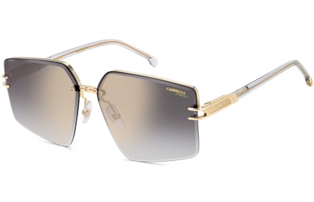 Gafas de Sol - Carrera - CARRERA 1074/S - 2F7 (FQ) GOLD // GREY GRADIENT GOLD MIRROR