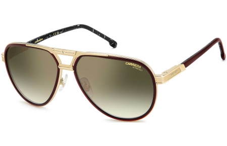 Gafas de Sol - Carrera - CARRERA 1076/S - OIT (D6) BLACK RED GOLD // GREEN GRADIENT MIRROR GOLD ANTIREFLECTION