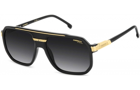 Gafas de Sol - Carrera - CARRERA 1077/S - 2M2 (9O) BLACK GOLD // DARK GREY GRADIENT