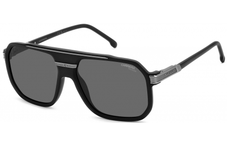 Gafas de Sol - Carrera - CARRERA 1077/S - RZZ (M9) MATTE BLACK DARK RUTHENIUM // GREY POLARIZED