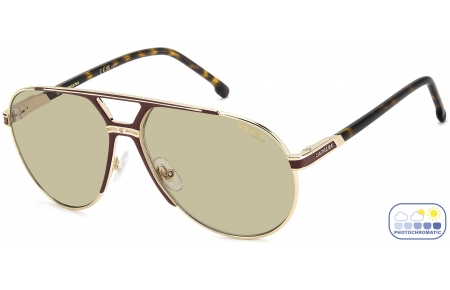 Gafas de Sol - Carrera - CARRERA 1089/S - NOA (8J) GOLD BURGUNDY // GREEN PHOTOCHROMATIC ANTIREFLECTION
