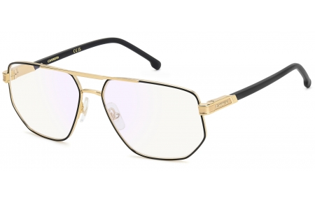 Monturas - Carrera - CARRERA 1141 - I46 (2Y) GOLD BLACK // LIGHT BLUE MIRROR