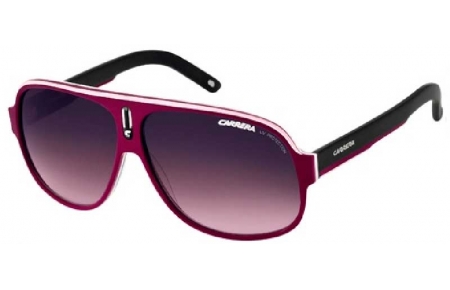 Gafas de Sol - Carrera - CARRERA 24 - WYT (O9) BURGUNDY WHITE BLACK // PLUM GRADIENT