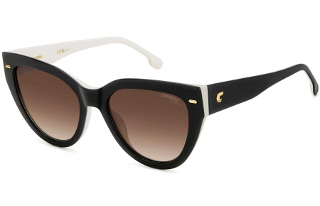 Gafas de Sol - Carrera - CARRERA 3017/S - 80S (HA) BLACK WHITE // BROWN GRADIENT
