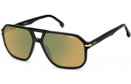 Gafas de Sol - Carrera - CARRERA 302/S - 71C (MJ) BLACK YELLOW // YELLOW MIRROR GREEN