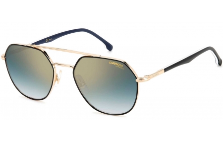 Gafas de Sol - Carrera - CARRERA 303/S - 2M2 (1V) BLACK GOLD // BLUE GRADIENT GOLD MIRROR
