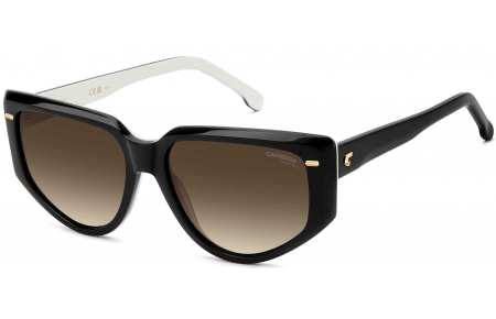 Gafas de Sol - Carrera - CARRERA 3082/S - 80S (HA) BLACK WHITE // BROWN GRADIENT