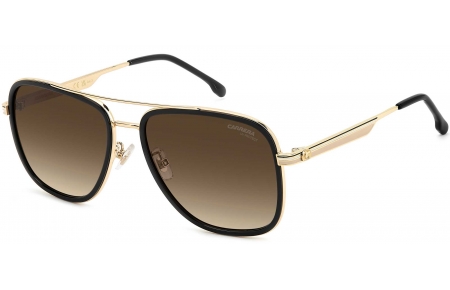 Gafas de Sol - Carrera - CARRERA 3089/S - 80S (HA) BLACK // BROWN GRADIENT