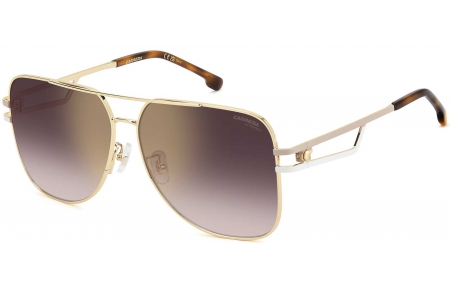 Gafas de Sol - Carrera - CARRERA 3100/S - 24W (YK) GOLD BEIGE // BURGUNDY GRADIENT GOLD MIRROR