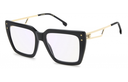 Monturas - Carrera - CARRERA 3101 - 807 (2Y) BLACK // LIGHT BLUE MIRROR