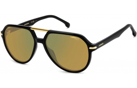 Gafas de Sol - Carrera - CARRERA 315/S - 71C (MJ) BLACK YELLOW // YELLOW MIRROR GREEN