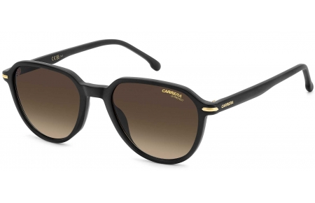 Gafas de Sol - Carrera - CARRERA 342/S - 003 (86) MATTE BLACK // BLACK BROWN GRADIENT GREEN ANTIREFLECTION