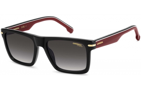Gafas de Sol - Carrera - CARRERA 378/S - OIT (9O) BLACK RED // DARK GREY GRADIENT