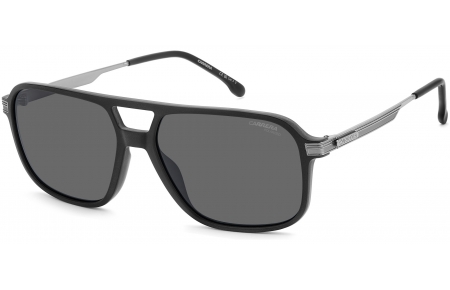 Gafas de Sol - Carrera - CARRERA 390/S - RZZ (M9) MATTE BLACK DARK RUTHENIUM // GREY POLARIZED