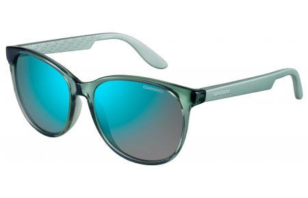 Gafas de Sol - Carrera - CARRERA 5001 - 8UG (3U) GREY TURQUOISE METALLIZED // KHAKI MIRROR BLUE