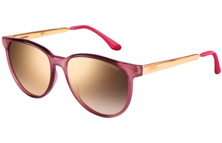 Gafas de Sol - Carrera - CARRERA 6014/S - 8KE (QH) ROSE OPAL GOLD COPPER // BROWN GRADIENT MIRROR  GOLD