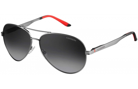 Gafas de Sol - Carrera - CARRERA 8010/S - R80 (WJ) STEEL METAL DARK RUTHENIUM // GREY GRADIENT POLARIZED