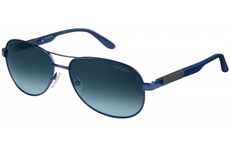 Gafas de Sol - Carrera - CARRERA 8019/S - TVJ (1D)  METAL BLUE // DARK BLUE GRADIENT