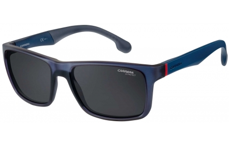 Gafas de Sol - Carrera - CARRERA 8024/LS - RCT (IR) MATTE BLUE // GREY BLUE