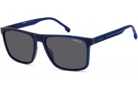 Gafas de Sol - Carrera - CARRERA 8064/S - FLL (IR) MATTE BLUE // GREY