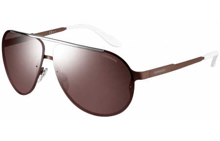 Gafas de Sol - Carrera - CARRERA 90/S - J8P (8G) STEEL METAL BROWN // BROWN MIRROR SILVER