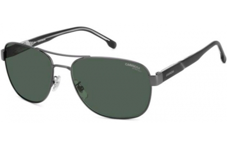 Lunettes de soleil - Carrera - C FLEX 02/G/S - R80 (QT) MATTE DARK RUTHENIUM // GREEN