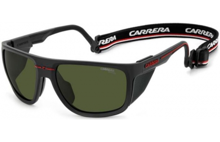 Lunettes de soleil - Carrera - C SPORT 08/S/XT - BLX (UC) MATTE BLACK RED // GREEN POLARIZED