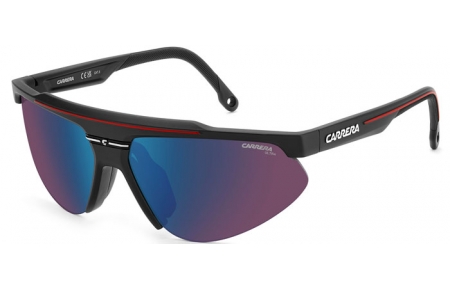 Gafas de Sol - Carrera - C SPORT 15/S - BLX (MG) MATTE BLACK RED //  VIOLET HIGH CONTRAST BLUE FILTER