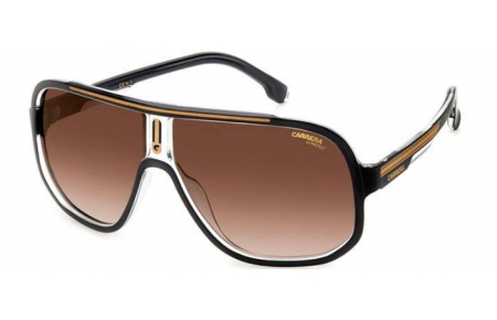 Gafas de Sol - Carrera - CARRERA 1058/S - 2M2 (HA) BLACK GOLD // BROWN GRADIENT