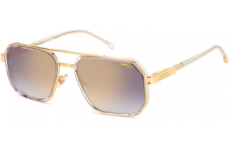 Lunettes de soleil - Carrera - CARRERA 1069/S - REJ (FQ) CRYSTAL GOLD // GREY GRADIENT GOLD MIRROR