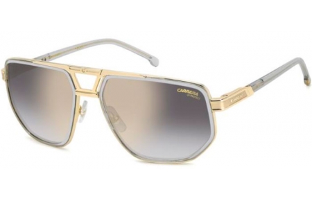 Sunglasses - Carrera - CARRERA 1072/S - KB7 (FQ) GREY GOLD // GREY GRADIENT GOLD MIRROR