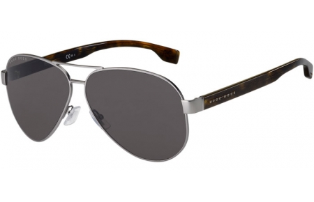 Sunglasses - BOSS Hugo Boss - BOSS 1241/S - R81 (70) MATTE RUTHENIUM // BROWN
