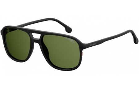 Sunglasses - Carrera - CARRERA 173/S - 003 (UC) MATTE BLACK // GREEN POLARIZED