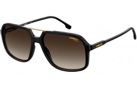 Gafas de Sol - Carrera - CARRERA 229/S - R60 (HA) BLACK BROWN // BROWN GRADIENT