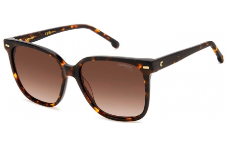 Lunettes de soleil - Carrera - CARRERA 3002/S - 086 (HA) HAVANA // BROWN GRADIENT