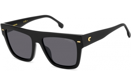 Lunettes de soleil - Carrera - CARRERA 3016/S - 807 (IR) BLACK // GREY BLUE