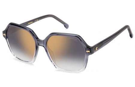 Lunettes de soleil - Carrera - CARRERA 3026/S - FS2 (FQ) GREY SHADED CRYSTAL // GREY GRADIENT GOLD MIRROR