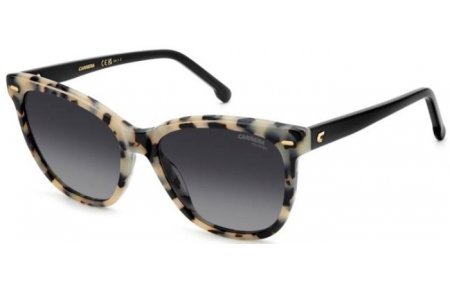 Lunettes de soleil - Carrera - CARRERA 3043/S - AHF (WJ) WHITE HAVANA // GREY GRADIENT POLARIZED