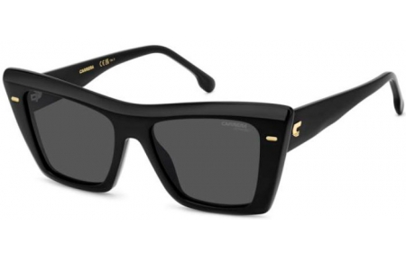 Lunettes de soleil - Carrera - CARRERA 3046/S - 807 (IR) BLACK // GREY